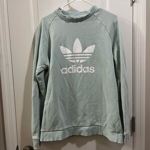 Adidas Light Green Pullover
